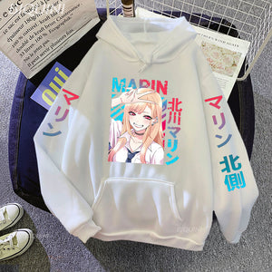 Marin Kitagawa Japanese Anime My Dress-Up Darling Print Sweatshirt Hoodies