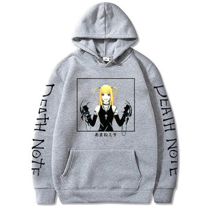 Death Note Men Women Misa Amane Pullovers Hoodies Sweatshirts