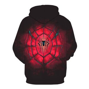 Fashion 3D Printed Spider-Man Sweatshirts Hoodie
