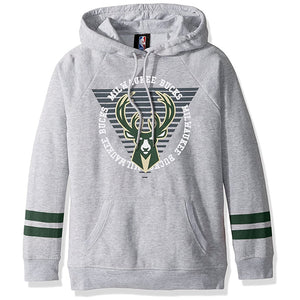 NBA Basketball Team Milwaukee Bucks Fleece Pullover Hoodie