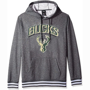 NBA Milwaukee Bucks Men's Focused Fleece Hoodie Sweatshirt Pullover