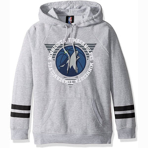 NBA Basketball Team Minnesota Timberwolves Fleece Pullover Hoodie