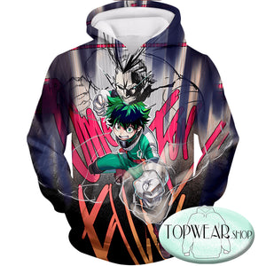 My Hero Academia Hoodies - Bond Izuki X All Might Pullover Hoodie