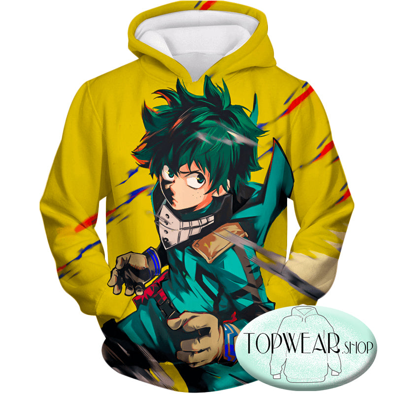 My Hero Academia Sweatshirts - Izuki Midoriya aka Deku Amazing Anime Sweatshirt