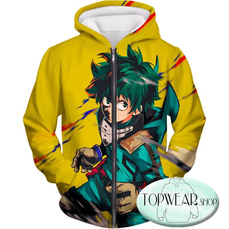 My Hero Academia Sweatshirts - Izuki Midoriya aka Deku Amazing Anime Sweatshirt