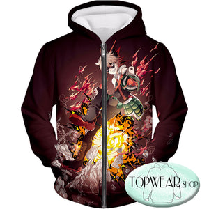 My Hero Academia Hoodies - Exploding Anime Hero Bakugo Katsuki Ultimate Action Pullover Hoodie