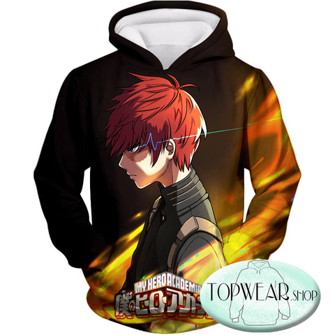 Image of My Hero Academia Hoodies - U.A High Hero Student Shoto Todoroki Pullover Hoodie