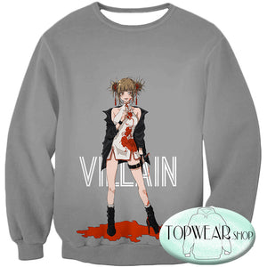 My Hero Academia Sweatshirts - Villain Vangaurd Action Squad Himiko Toga Sweatshirt