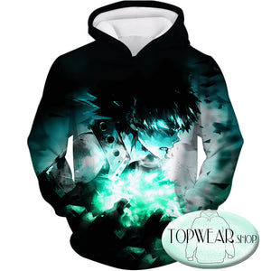 My Hero Academia Hoodies - Furious Katsuki Bakugo Action Black Zip Up Hoodie