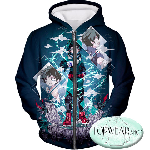Image of My Hero Academia Sweatshirts - Chasing the Dreams of Hero Izuki Midoriya Sweatshirt