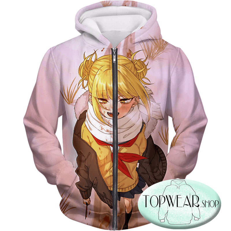 My Hero Academia Sweatshirts -  Crazy Cute Dangerous Villain Himiko Toga Sweatshirt