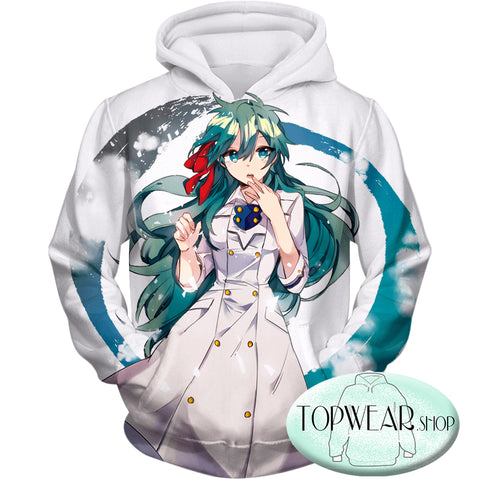 Image of My Hero Academia Hoodies - Cute Blue Haired Anime Girl Super Cool Pullover Hoodie