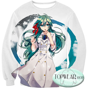 My Hero Academia Sweatshirts - Cute Blue Haired Anime Girl Super Cool Sweatshirt