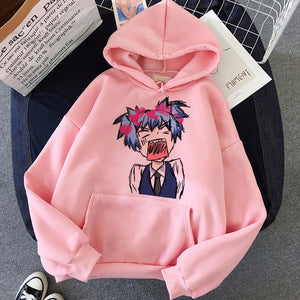 Anime Assassination Classroom Hoodies Shiota Nagisa Casual Unisex Pullover