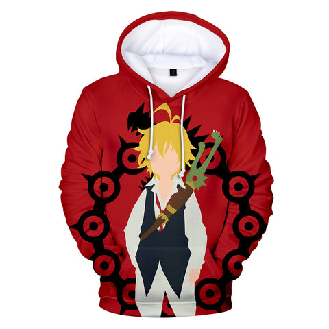 Image of Nanatsu No Taizai Hoodies - 3D Print The Seven Deadly Sins Sweatshirts