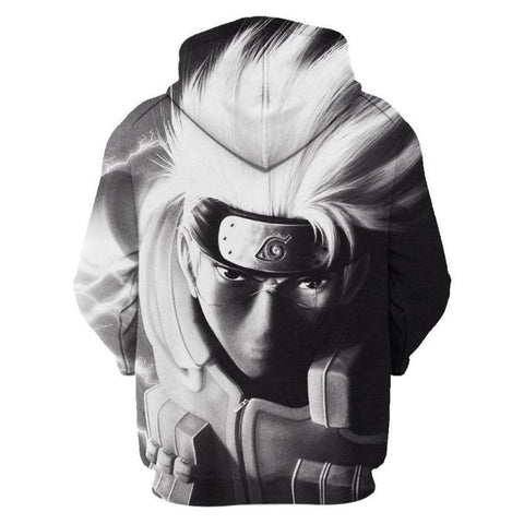 Image of Naruto Hoodies - Kakashi Unisex 3D Hoodie
