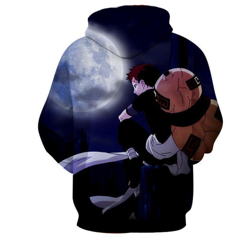 Image of Naruto Young Garaa the Sand Lonely Hoodie