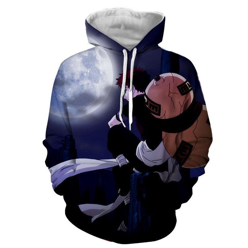 Naruto Young Garaa the Sand Lonely Hoodie