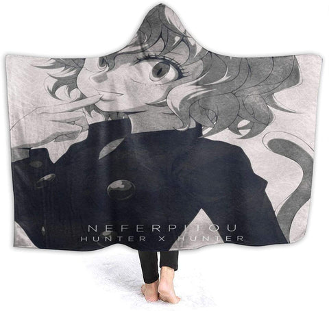 Image of H-unter X H-unter Neferpitou 3D Printed Hooded Blanket