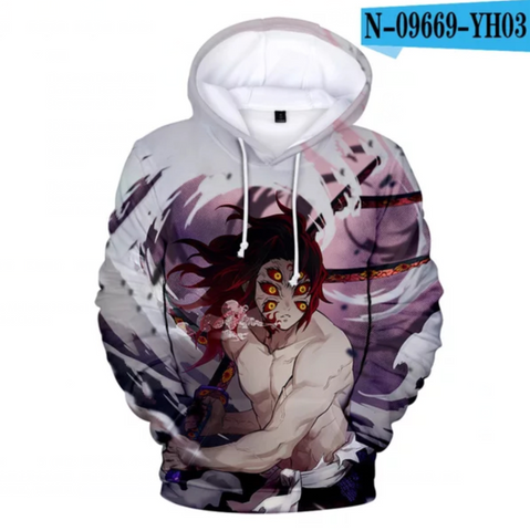 Image of 3D Print Anime Demon Slayer Hoodies Sweatshirts