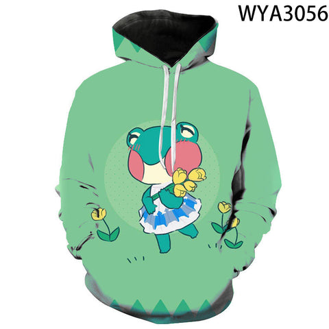 Image of Animal Crossing 3D Printed Hoodies Sweatshirts Hooded Pullover