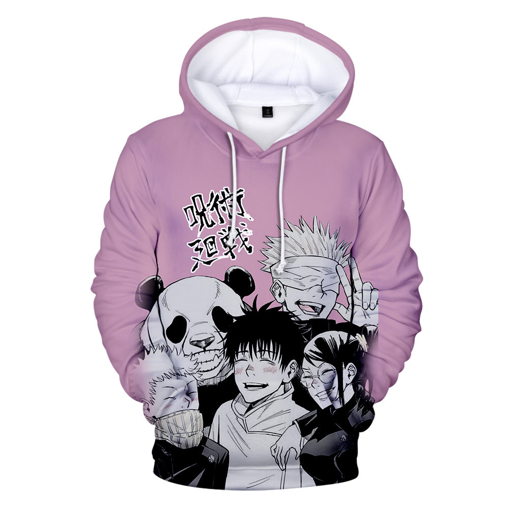 Anime 3d clearance hoodie