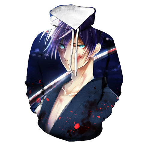 Image of Anime Noragami 3D Print Hoodies - Fashion Hooded Sweatshirt