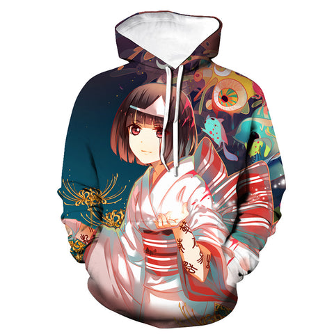 Image of Anime Noragami 3D Print Hoodies - Fashion Hooded Sweatshirt