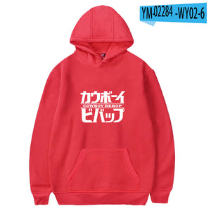 Anime COWBOY BEBOP Hoodies Pullover Streetwear Oversized Sweatshirt Hoodie