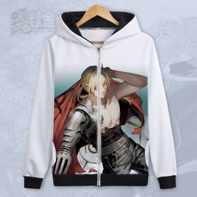 Image of Fullmetal Alchemist Hoodies - Zip Up Anime Cosplay  New  Hoodie Coat