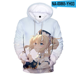 Genshin Impact 3D Hoodies Sweatshirts