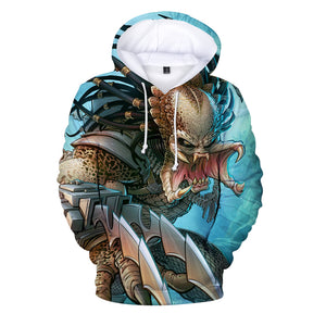 The Predator 3D Printed Hoodie - Movie Casual Sweatshirts Streetwear