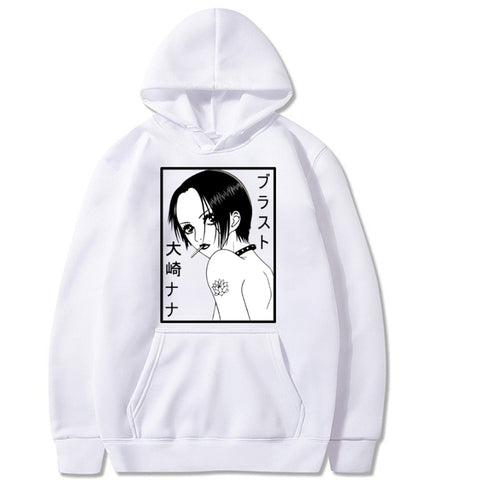 Image of Anime Nana Osaki Hoodie Hip Hop Casual Loose Print Streetwear Sweatshirt