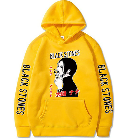 Image of Nana Osaki Japanese Anime Hoodie Casual Loose Print Sweatshirts