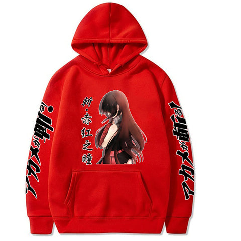 Image of Unisex Anime Akame Ga Kill Harajuku Hoodie Pullovers Tops Sweatshirt