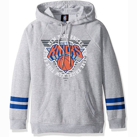 Image of NBA Basketball Team New York Knicks Fleece Pullover Hoodie