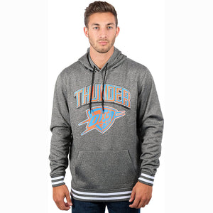 NBA Oklahoma City Thunder Men's Focused Fleece Hoodie Sweatshirt Pullover