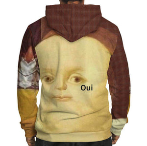 Oui Meme Hoodie