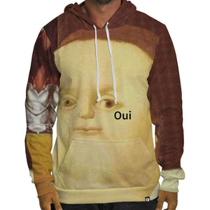 Oui Meme Hoodie