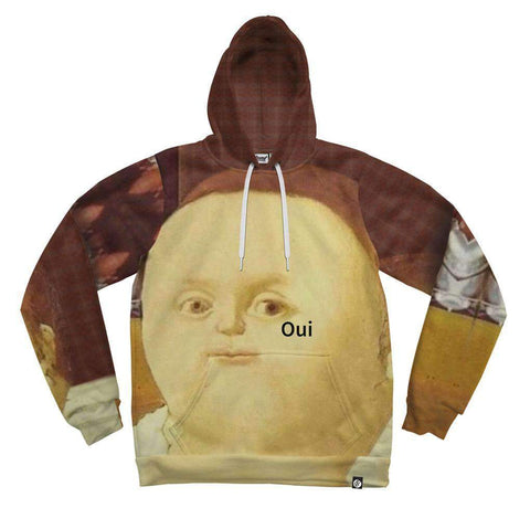 Image of Oui Meme Hoodie