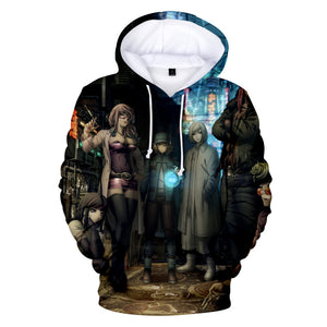 Anime Akudama Drive 3D Print Hooded Sweatshirts Hoodies