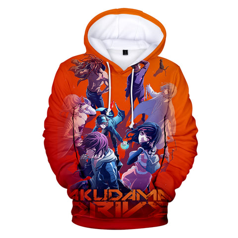 Image of Anime Akudama Drive 3D Print Hooded Sweatshirts Hoodies