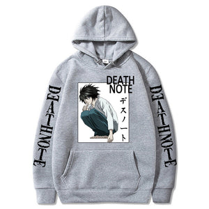 Death Note Anime Print Unisex Cool Sweatshirt Hip Hop Top