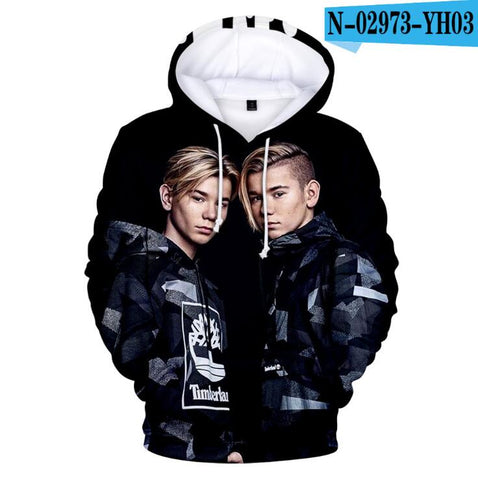 Image of 3D Printed Music Marcus and Martinus Sweatshirt Hoodies