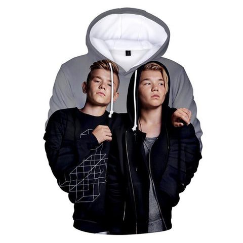 Image of Music 3D Printed Hooded Sweatshirt - Marcus and Martinus Hoodies