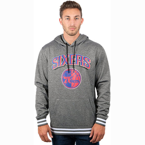 Image of NBA Philadephia 76ers Men's Focused Fleece Hoodie Sweatshirt Pullover