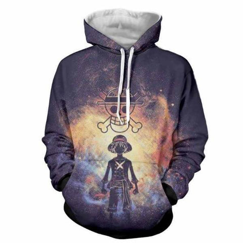 Image of One Piece Pirate King Luffy 3D Hoodie