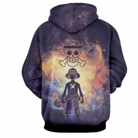 Image of One Piece Pirate King Luffy 3D Hoodie