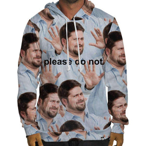 Funny 3D Printed Hoodie