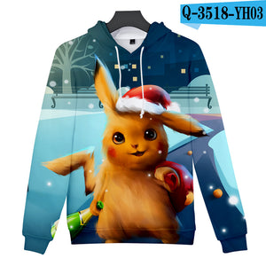 Pokemon 3D Print Design Hoodies - Anime Hooded Sweatshirts